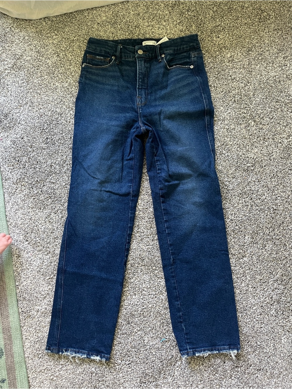 Good American Dark Blue Denim Jeans NWOT
